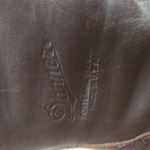 Danner Brown Leather Boots Grunge Ready Leather Old School 10.5 Mens Work Boot - Picture 2 of 11